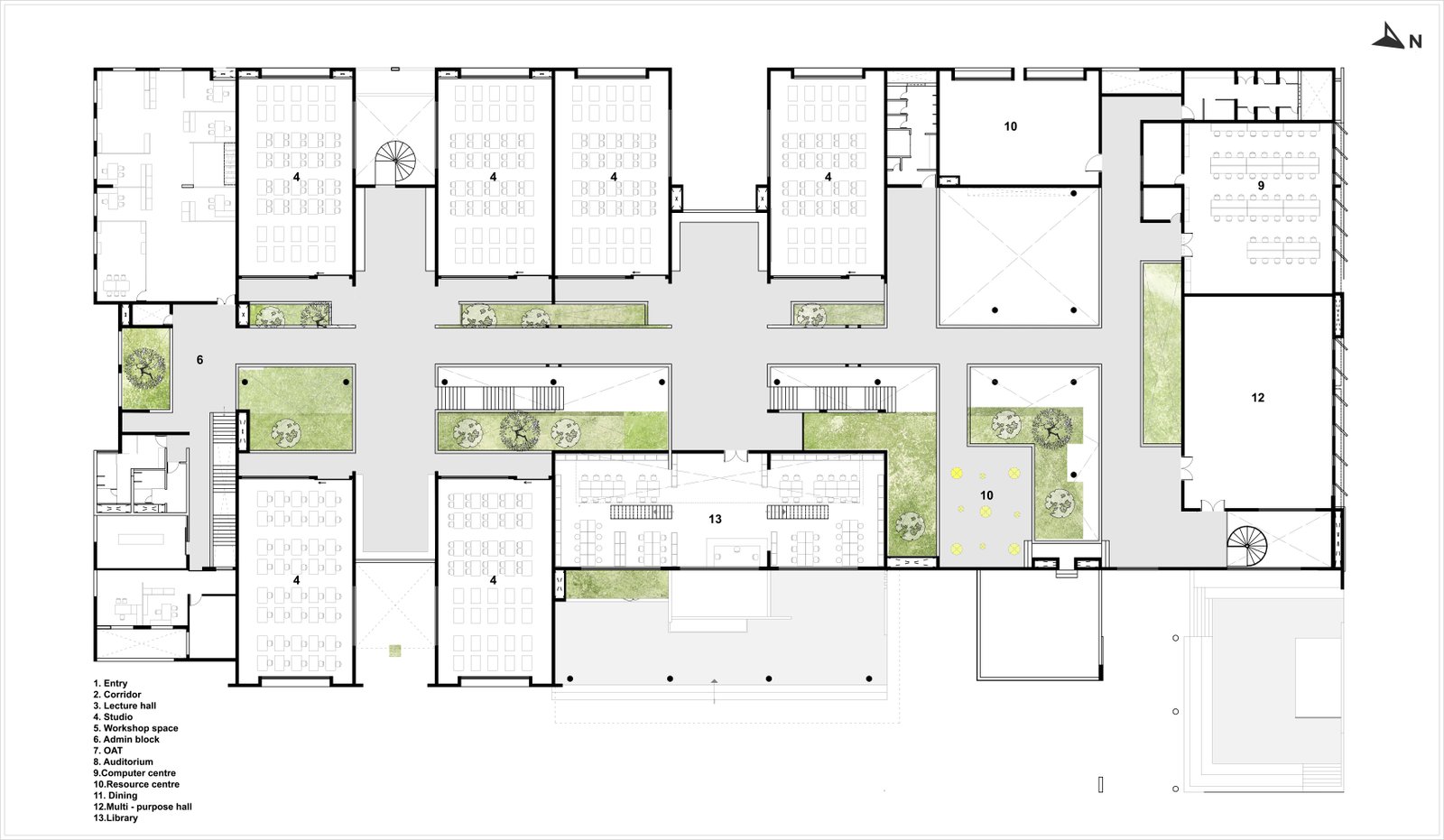 Hindustan School Of Architecture design concept image 3